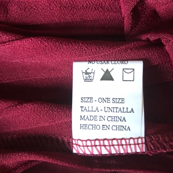 New Mix sz One size boho comfy pleated drawstring - Picture 3 of 6